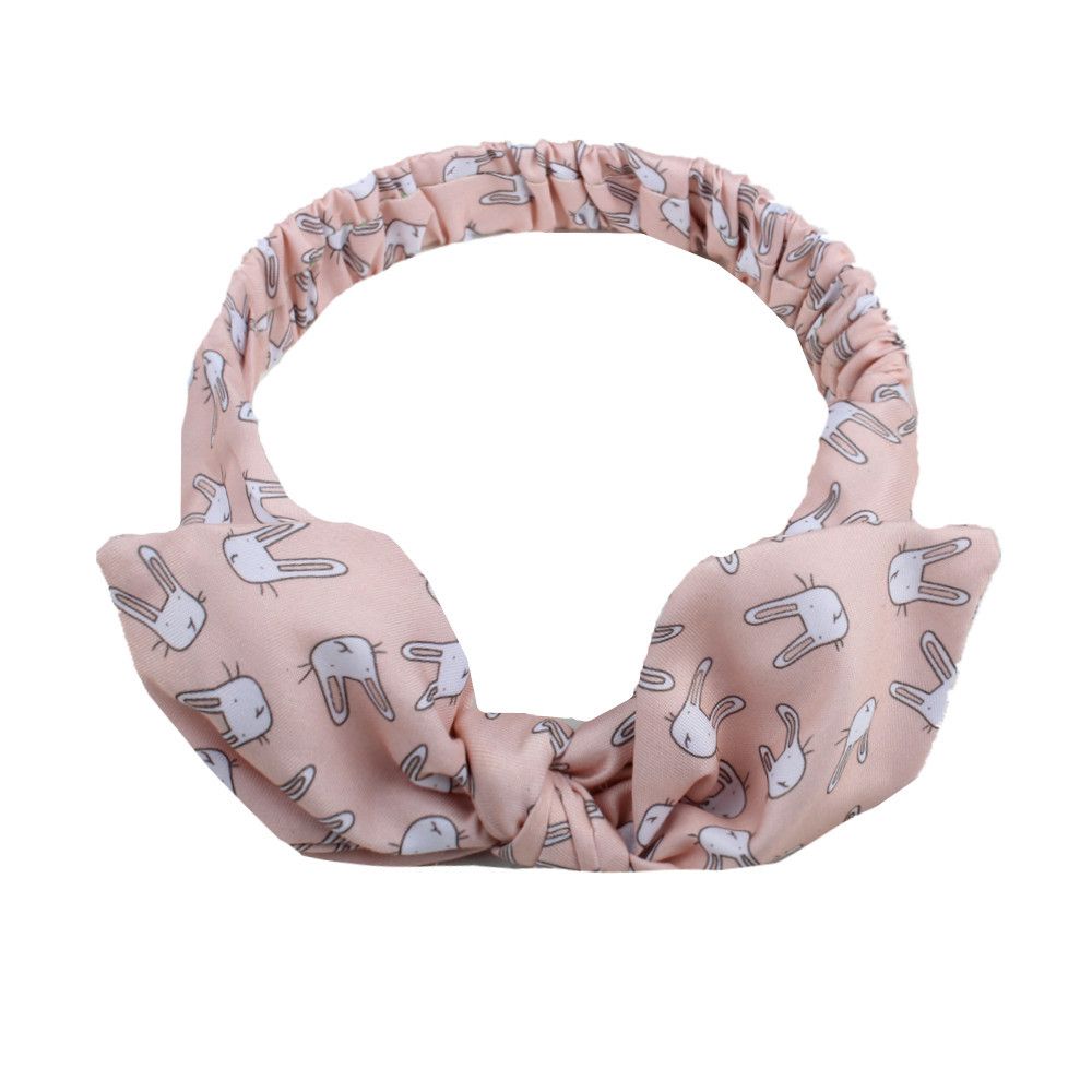 Baby Rabbit Ear Headbands Rabbit Print Headbands For Girls 2017 Fashion