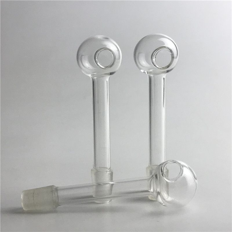 Discount 3 Inch 10mm Male Oil Burner Water Pipes With Straight Style