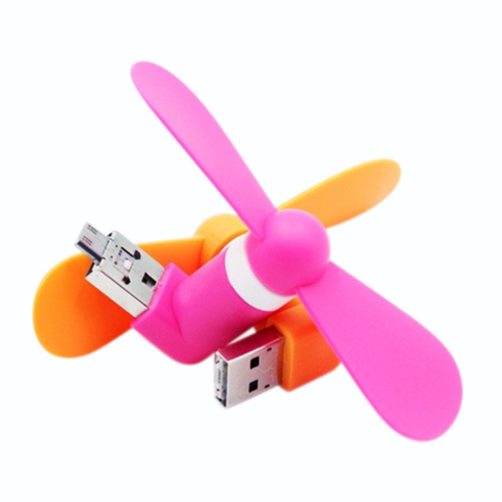 Wholesale 5pin Micro Usb 20 2 In 1 Pactical Mini Usb Fan Android