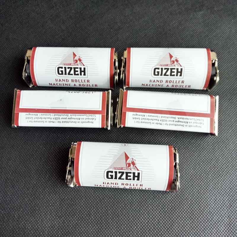 2020 70mm Gizeh Cigarette Rolling Machine Metal Roller Tobacco Hand