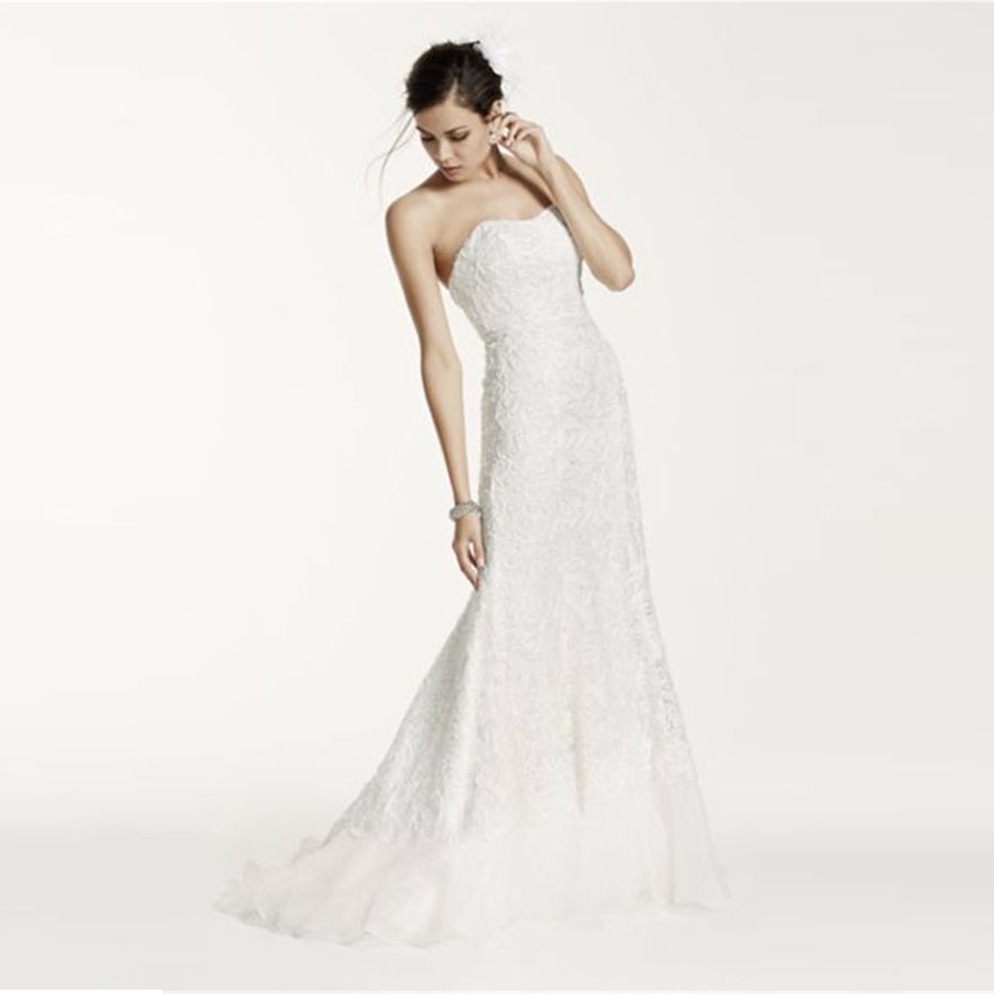 charmeuse wedding dress