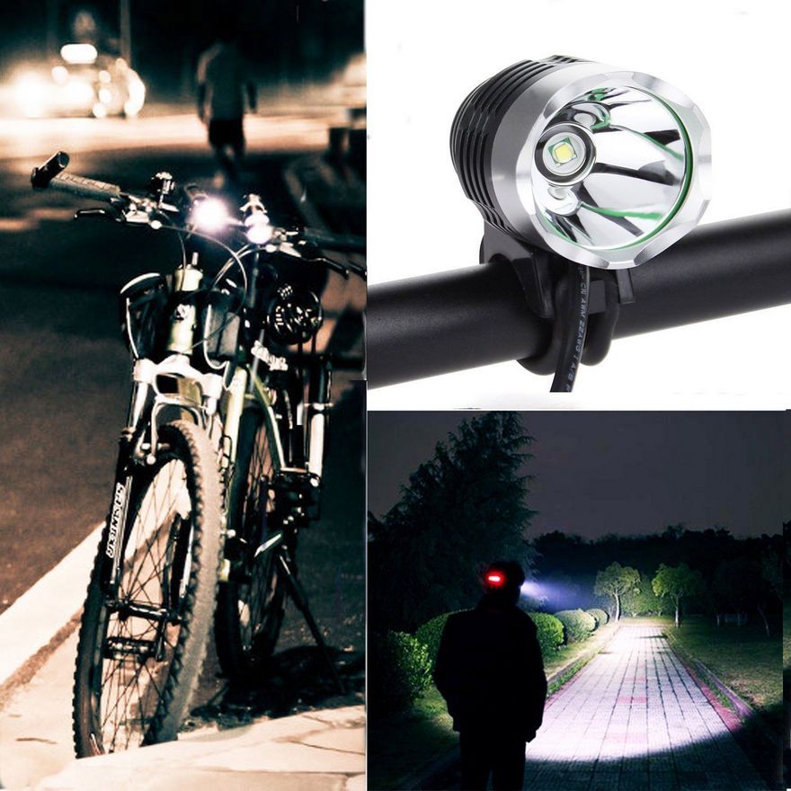 2019 Rechargeable LED Bicycle Bike Light Cycling Headlight Headlamp