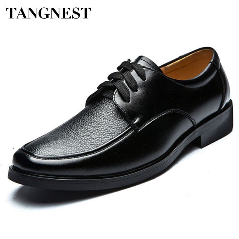 Wholesale Tangnest Hot Sale Men'S Business Shoes Male British Style PU ...