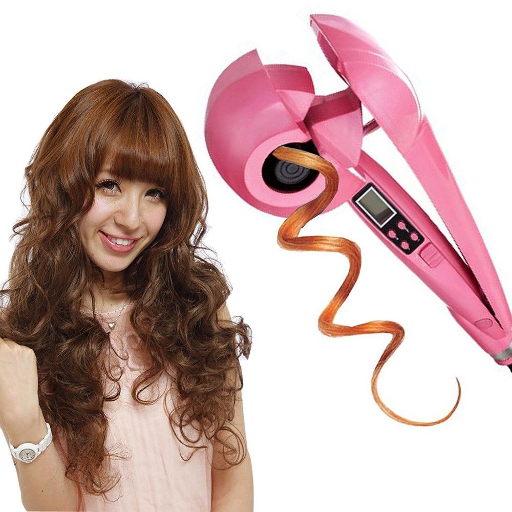 2019 Automatic Hair  Curler With LCD Hair  Roller Curl Hair  