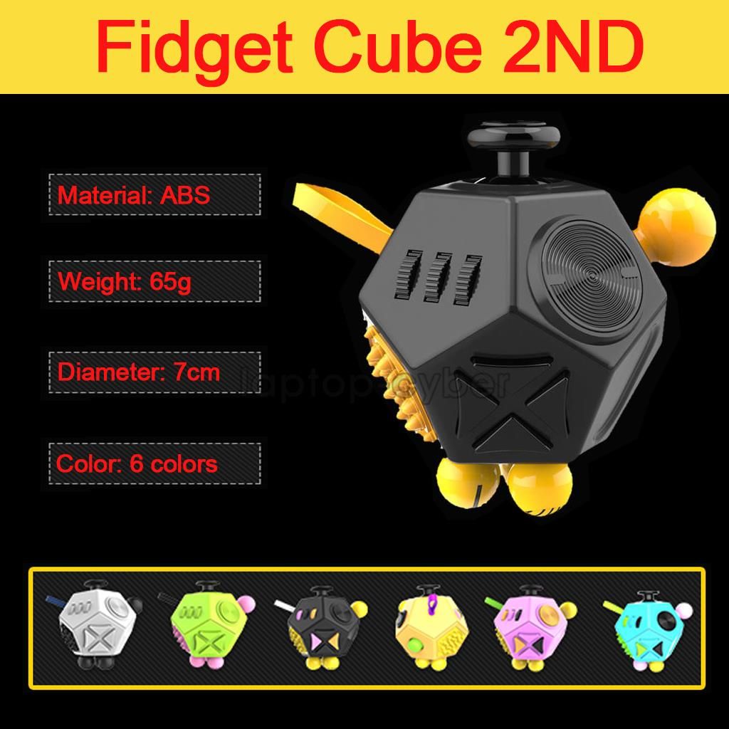 Fidget Cube Dodecagon 12 Sided Toy Relieves Stress And Anxiety For Children Adults Attention Click Minion Funny Fidget Cube Dodecagon 12 Sided Toy Relieves Stress And Anxiety For Children Adults Attention Click Minion Funny