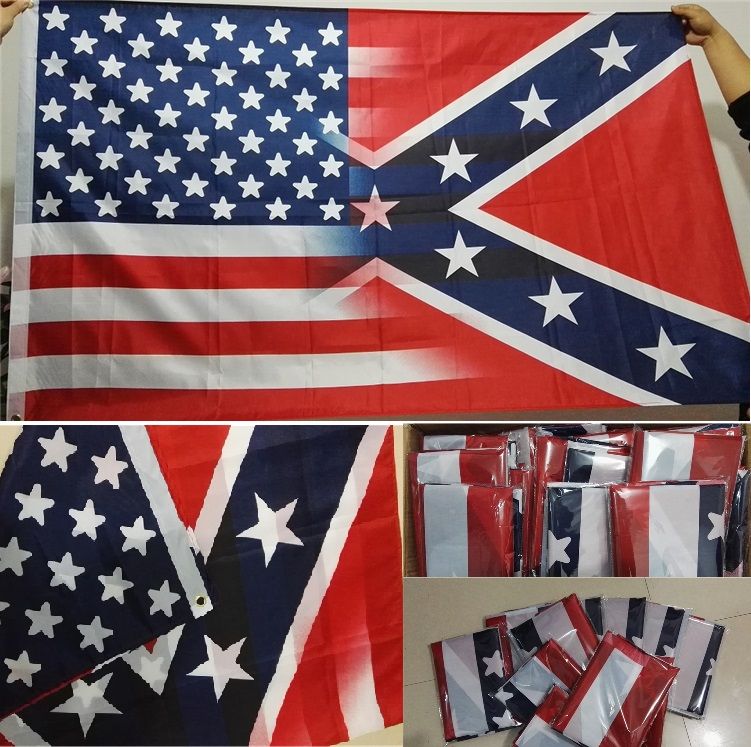 best new 90 150cm american flag with confederate rebel civil war