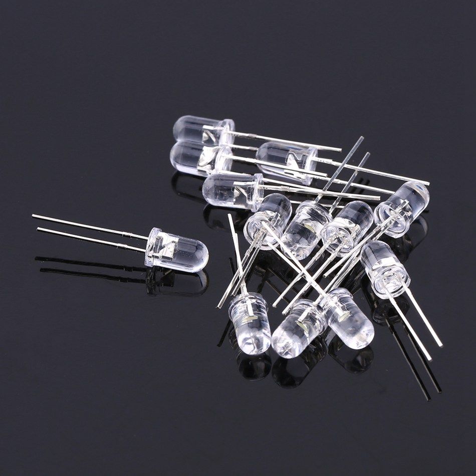 WholesaleWholesale LED Light Diodes 5mm White UltraBright LED Light
