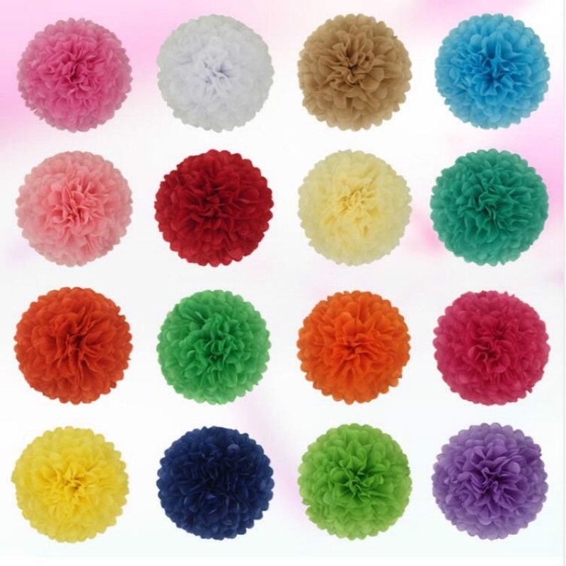 pompon tissue paper pom poms flower balls for wedding room how to make tissue paper flower balls