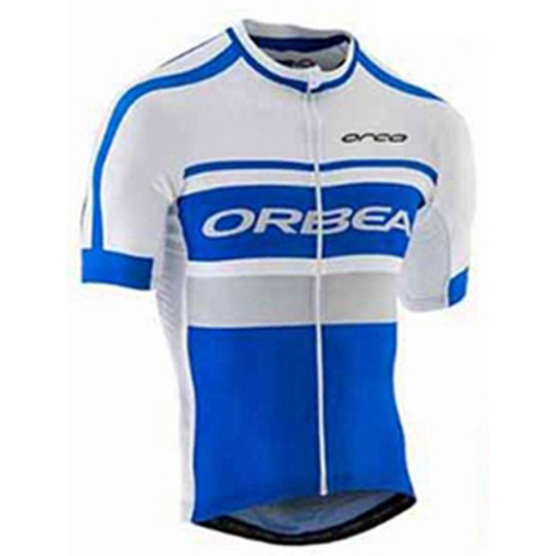 Orbea Equipo de verano ciclismo de manga corta Jersey Mens MTB Ropa de bicicleta Carretera Racing Tops Uniforme de bicicletas S21021840
