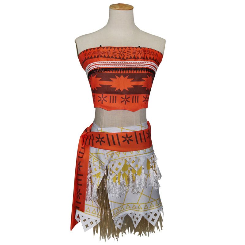 adult girls moana costume little girls advanture outfit summer beach dress halloween cosplay dresses clothing teen costume halloween costume themes from