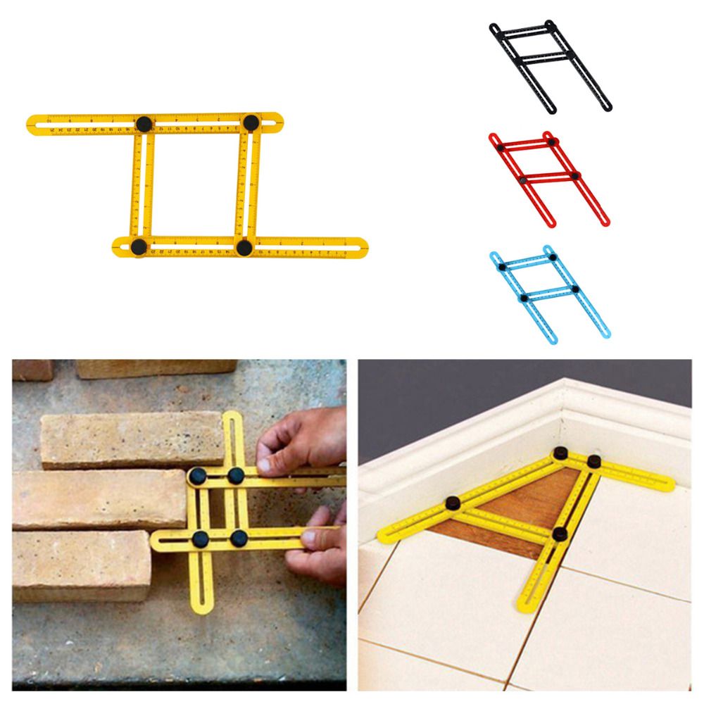 new measuring instrument angle izer template tool four sided ruler angle template