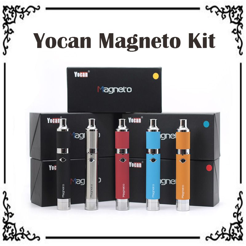 Yocan Kit 1100mAh Wax Pen Wax Vaporizer Coil Cap Built