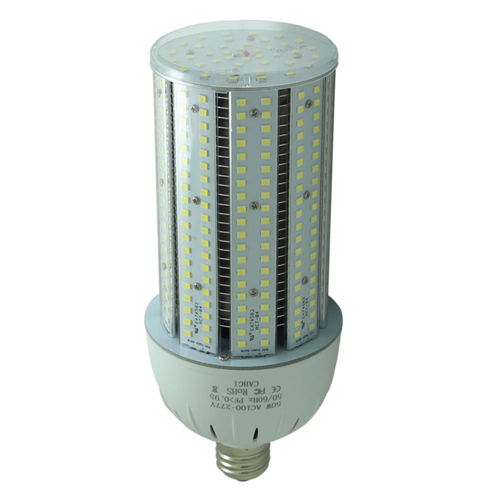 175w Mercury Vapor Replacement Led 50w Corn Cob Bulb Retrofit Outdoor Securiy Flood Lights E39 Mogul Base 5000k Daylight Barn Light