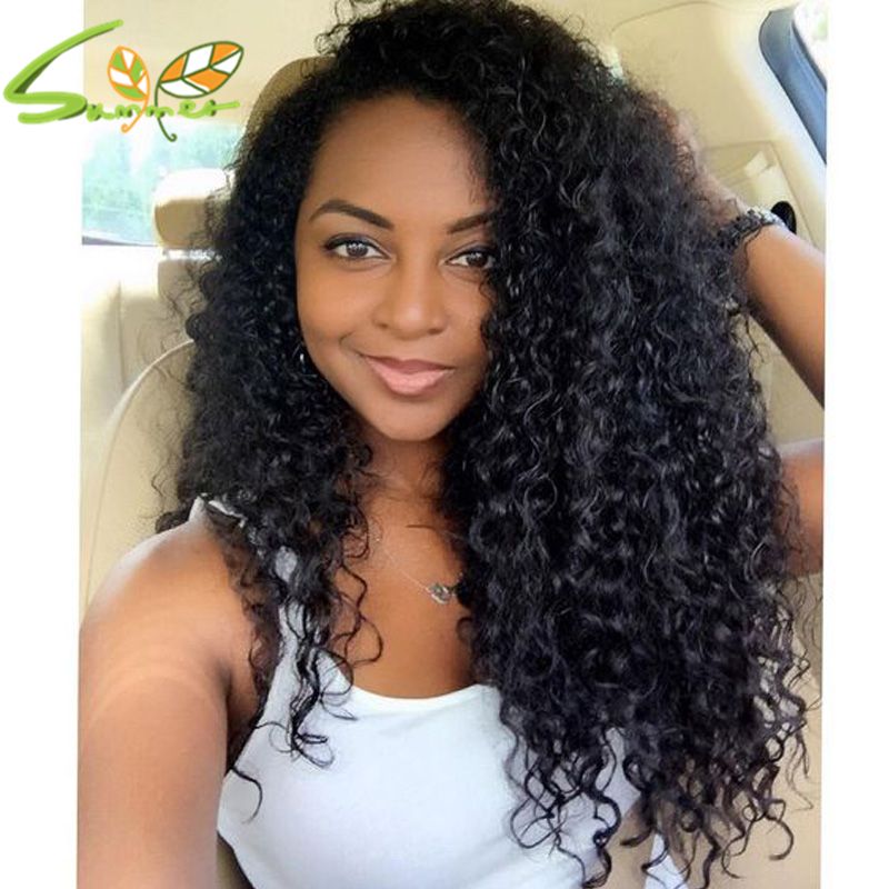 Glueless Full Lace Wigs Lace Front Wig Cheap Brazillian Deep Curly