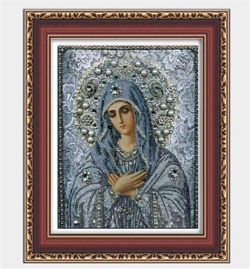 2021 Mosaic 5D DIY Diamond Painting Religious Icon Home Decoration