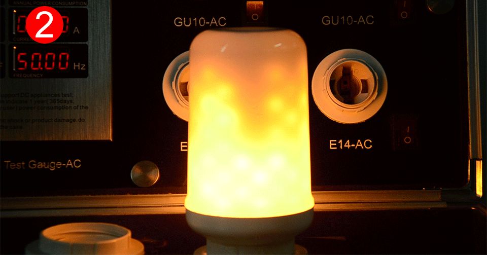 Lamparas Led Simulation Flame Effect Light Bulb E27 E26 Corn Lamparas Led Simulation Flame Effect Light Bulb E27 E26 Corn Lamp Emulation Fire Flicker Decoration Flameless 110v 220v