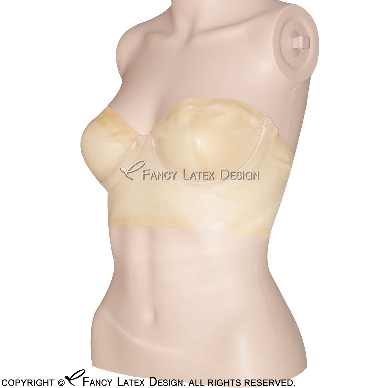 Transparent Sexy Latex Bra Fetish Rubber Bras Lingerie Brassieres A B C