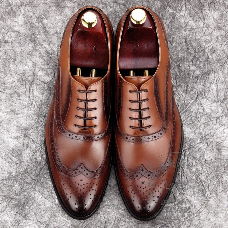 Italian Mens Shoes Brands Shoe Lasts Longwing Brogue Carved Bridegroom ...