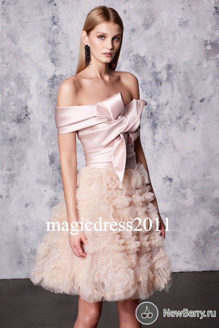 reem acra cocktail dress