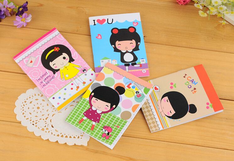 2021 Wholesale Cute Korean Stationery Cartoons Horse Notebook Paper