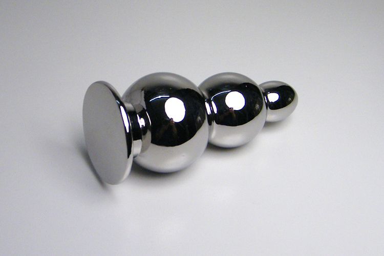 Sex Toys 933 High Quality Aluminum Solid Flush Anal Plug G Point 