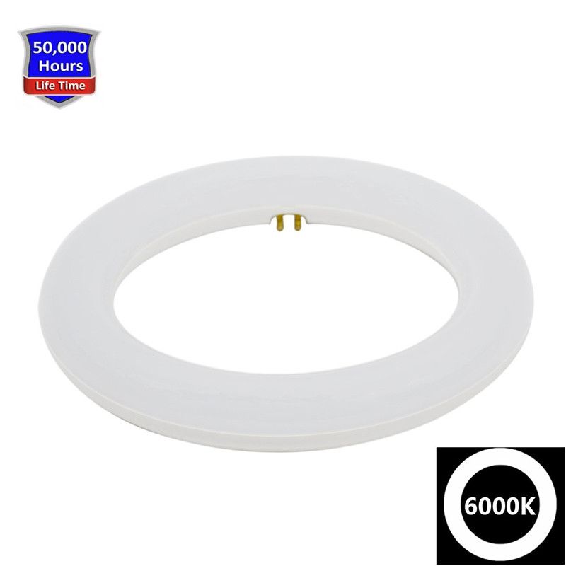9 Inch Circline 12w T9 Led Light Bulb Daylight 6000k Replacement For 9 Inch Circline 12w T9 Led Light Bulb Daylight 6000k Replacement For Fluorescent Fc9t9 Without Ballast Circular Ring Circle Lighting