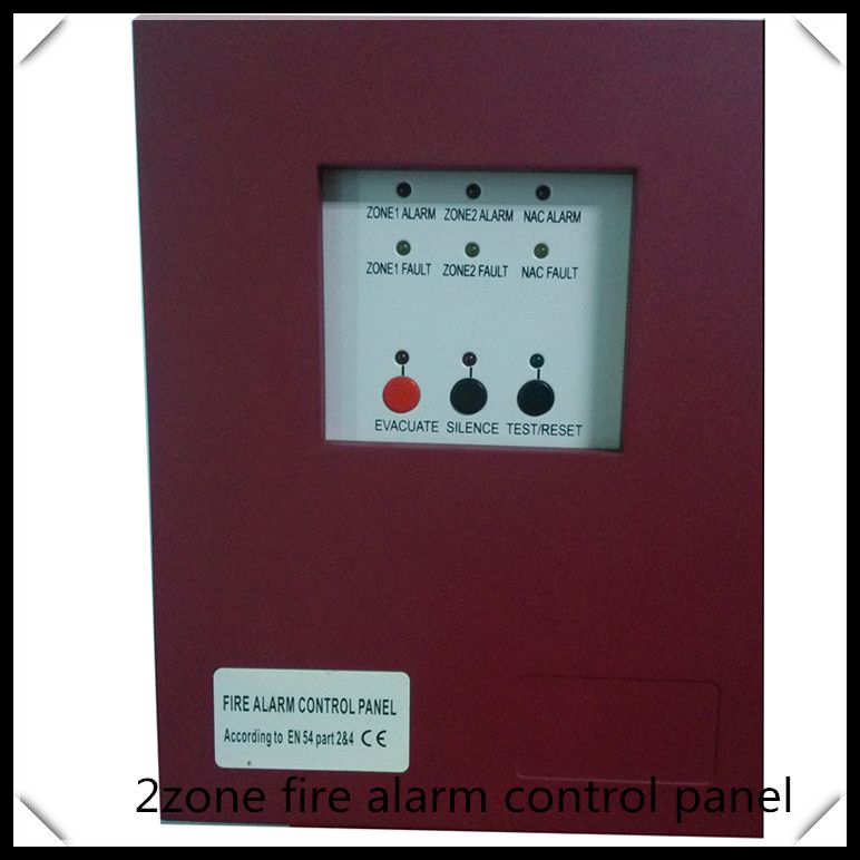 2020 2 Zones Conventional Fire Alarm Control Panel Master Or Slave