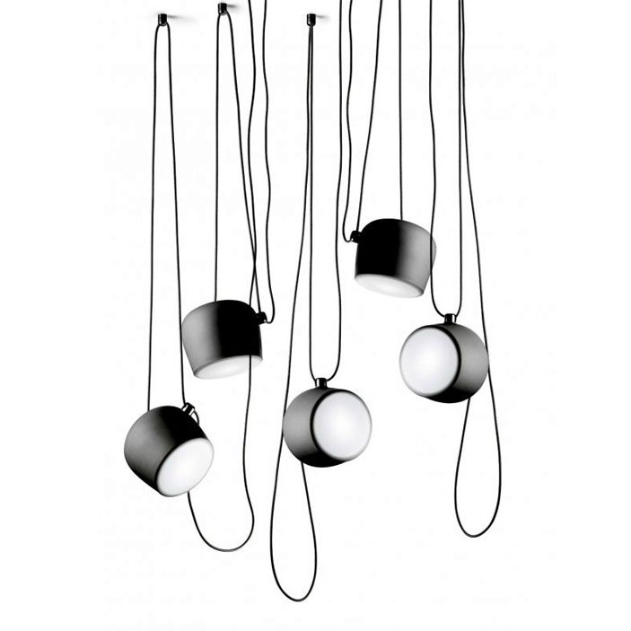 Aluminum Chandelier Flos Aim Led E27 Contemporary 1 2 3 4 Aluminum Chandelier Flos Aim Led E27 Contemporary 1 2 3 4 5 Head Living Room Restaurant Bedroom Creative Personality Diy Lighting Hanging