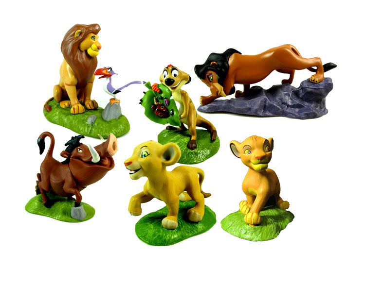 2017 Of The Lion King Action Figures Simba Nala Scar Rafiki Pumbaa ...