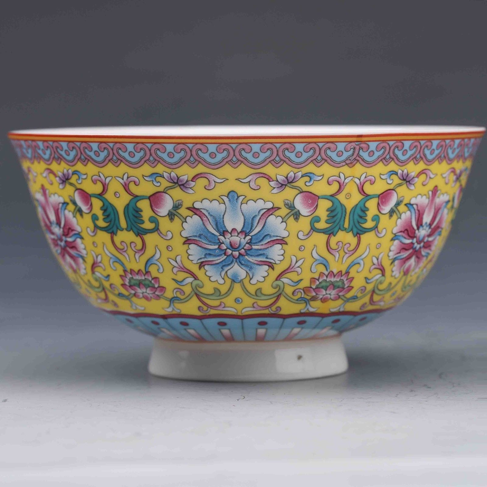 Grosshandel Chinesische Famille Rose Porzellan Schussel Hand Bemalt Blumenmuster Schussel W Qianlong Mark Von Good Deal2258 12 81 Auf De Dhgate Com Dhgate