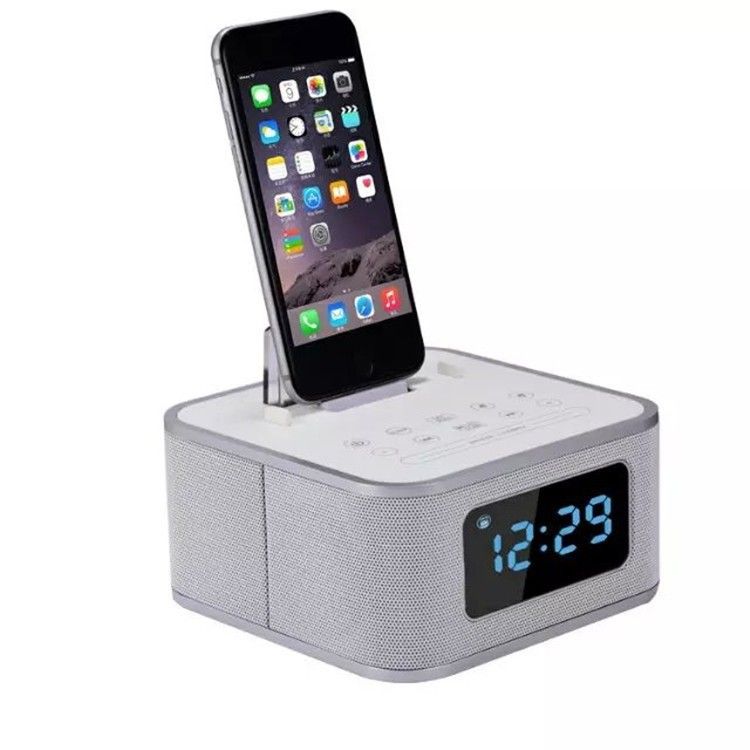 2018 Original S1 Pro Dock Alarm Clock Radio Speaker System Additional Usb Charging Port For Most Devices Original S1 Pro Dock Alarm Clock Radio Speaker System Multifunction Bluetooth