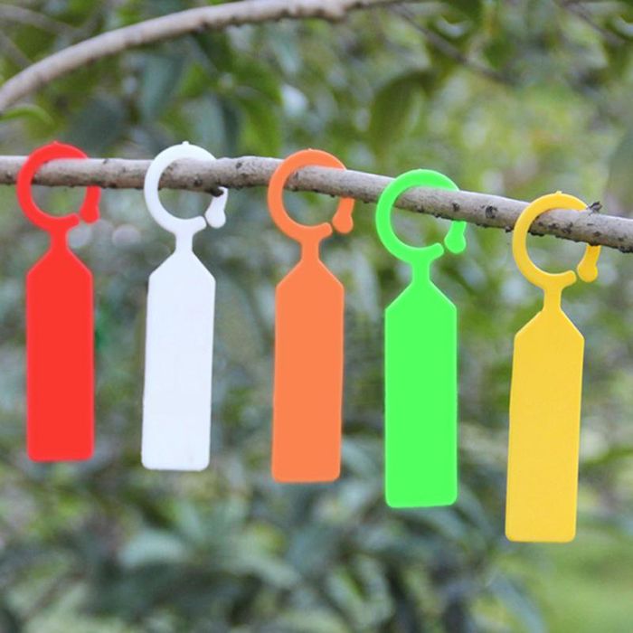 2021 5packFantastic Plastic Garden Diy Plant Flowers Tags Labels Hang