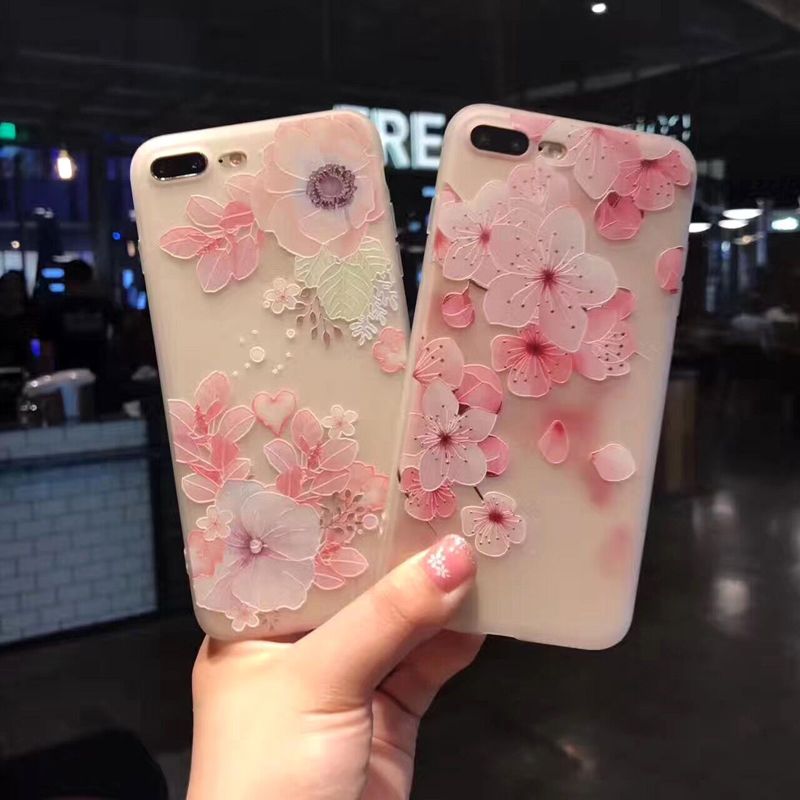 for iphone 7 7plus 6 6s plus case cover fashion silicone 3d relief