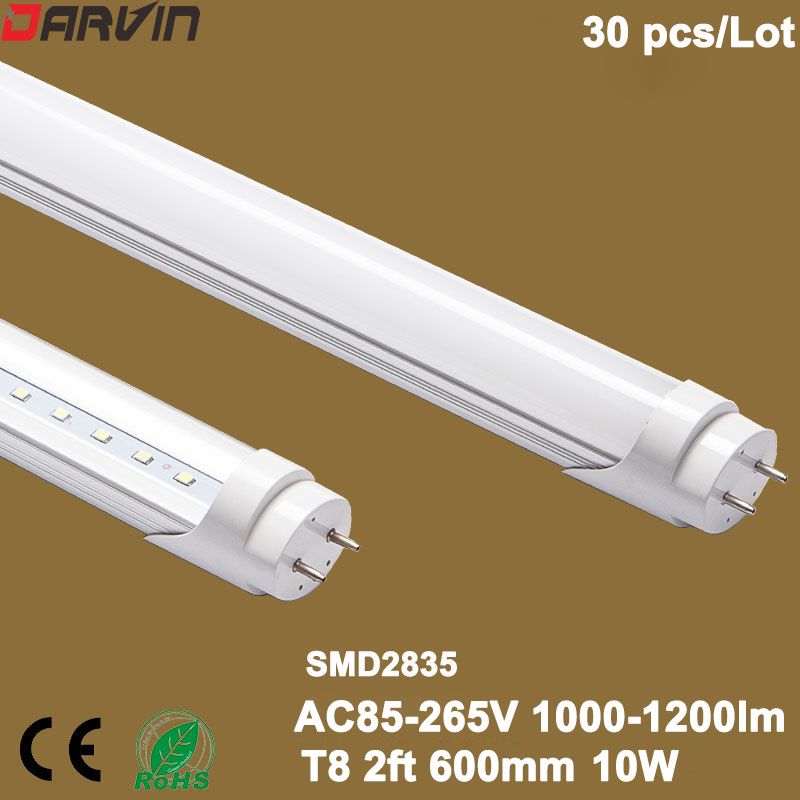 2ft Led Light T8 600mm 10w Lamp Split Bulbs Replaced Old 40w Fluorescent