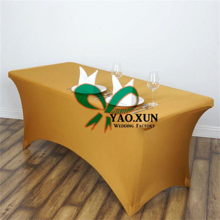 Rectangular Lycra Spandex Table Cover Tablecloth For Rectangular Lycra Spandex Table Cover Tablecloth For Wedding Decoration