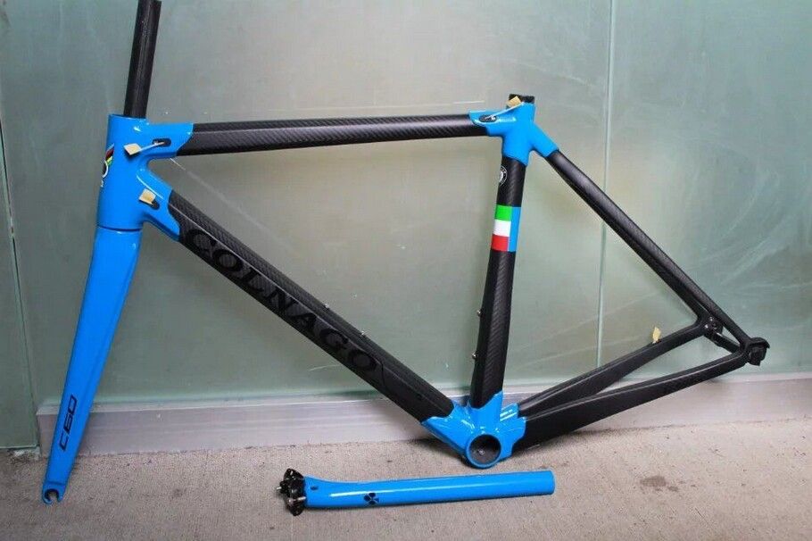 2019 New Paint Color COLNAGO C60 Carbon Fiber Road Bike Frame+Seat Post+Clamp+Headset+Fork,Many