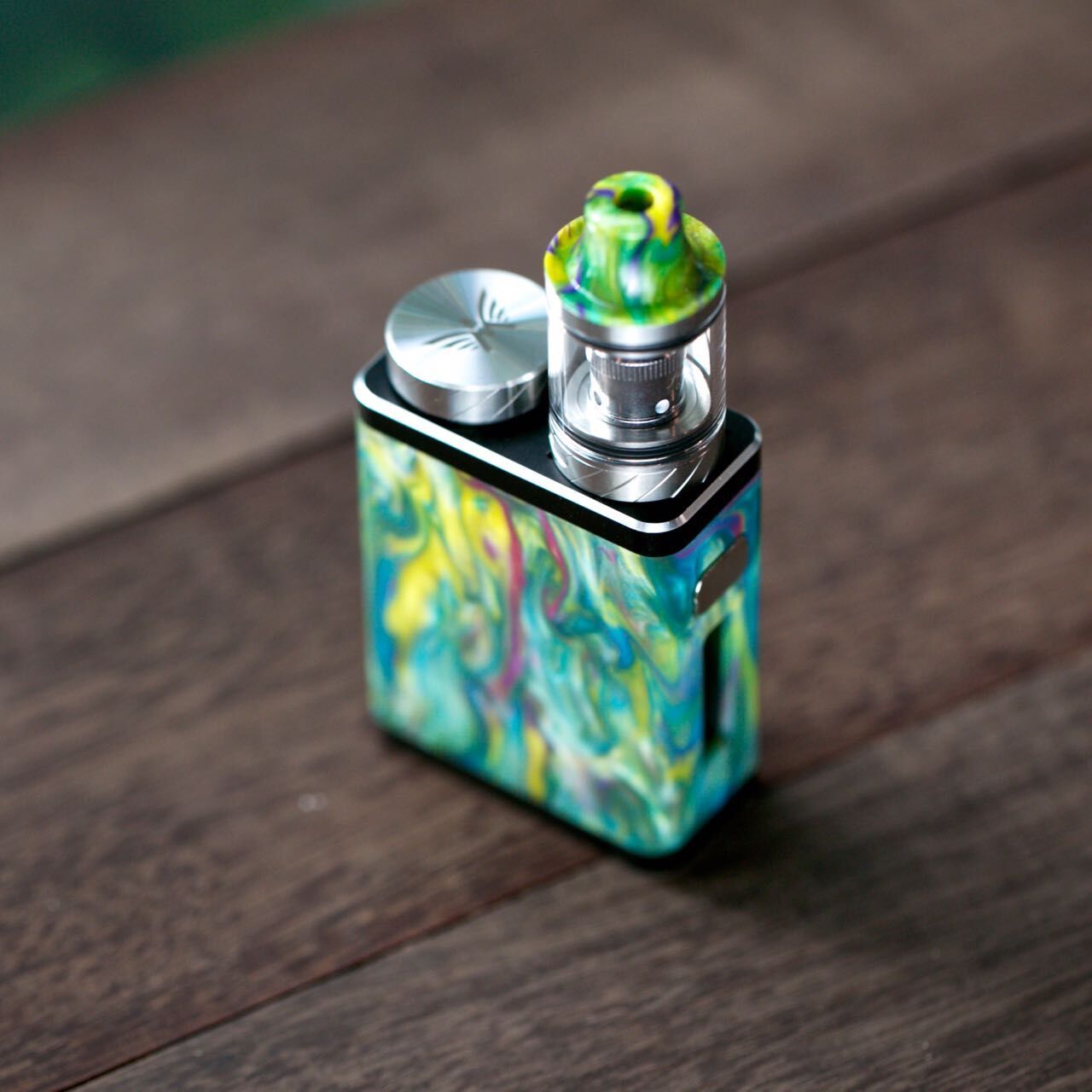 100% Original Design Device Aleader Resin Box Mod Funky 60w Box Mod Kit