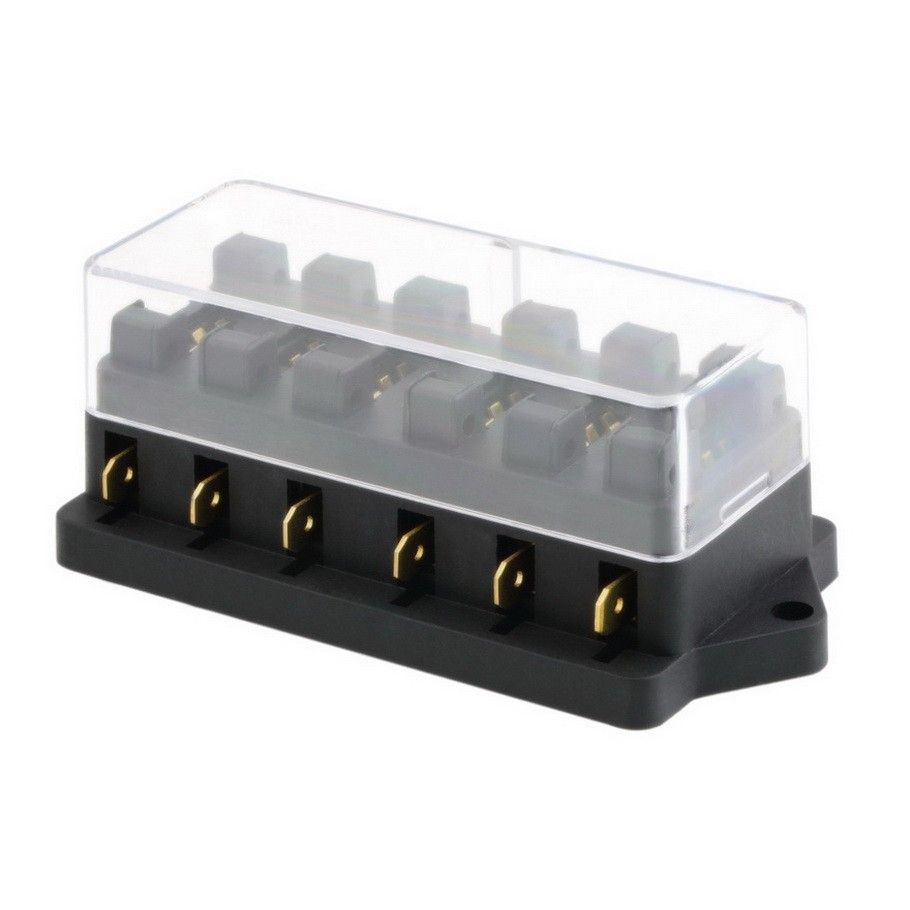 2019 universal 12v 6 way fuse box block fuse holder box car vehicle