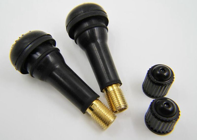 Lot De 8 Valves De Pneu En Métal Argenté Universelles - Pour Voiture, Moto, Camion - Trous 11.3 Mm - 10