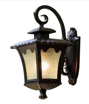 2019 Outdoor Solar Power Sconces Light European Porch Lights Wall