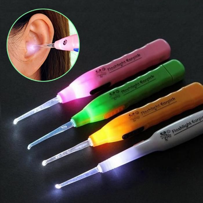 2019 Ear Wax Remove LED Flashlight EarPick Cleaner Curette Electric Ear