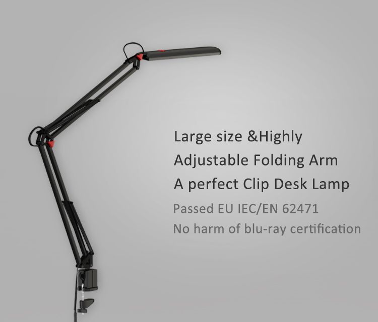2018 Desk Lamp With Clip Office Led Flexible Table Desk Lamp With Clip Office Led Flexible Table Reading Light 3