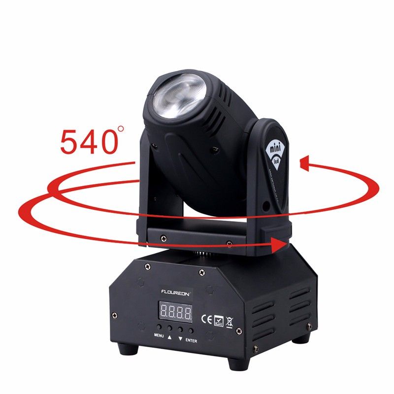 2020 Led 4IN1 Mini Led Spot Moving Head Light Sound Activated Mini Moving Head Light DMX Dj