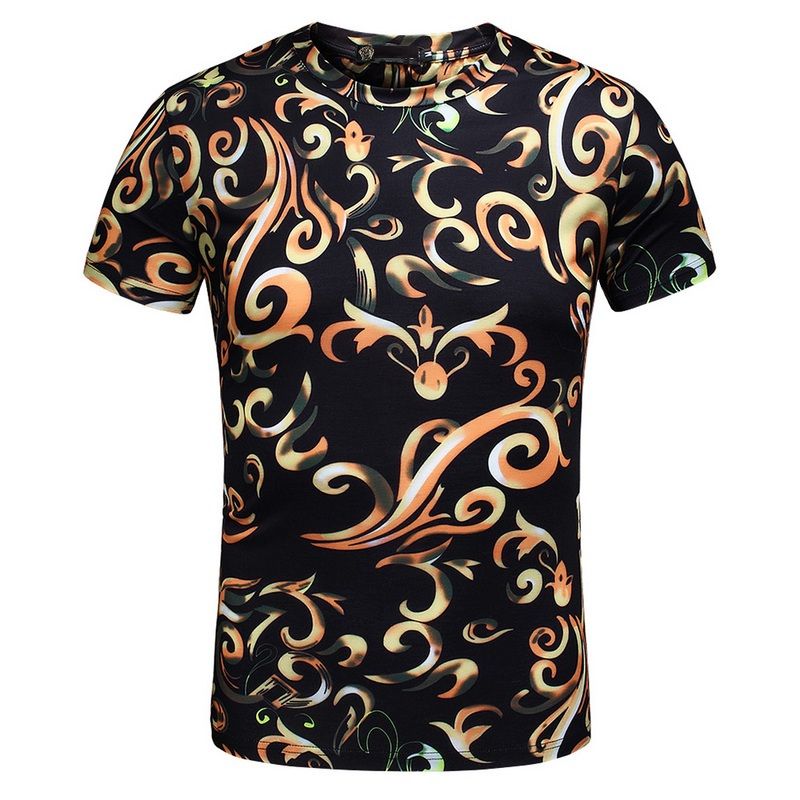 2017 Luxury Brand Men T Shirts New Style Medusa Printing Mens T Shirt ...