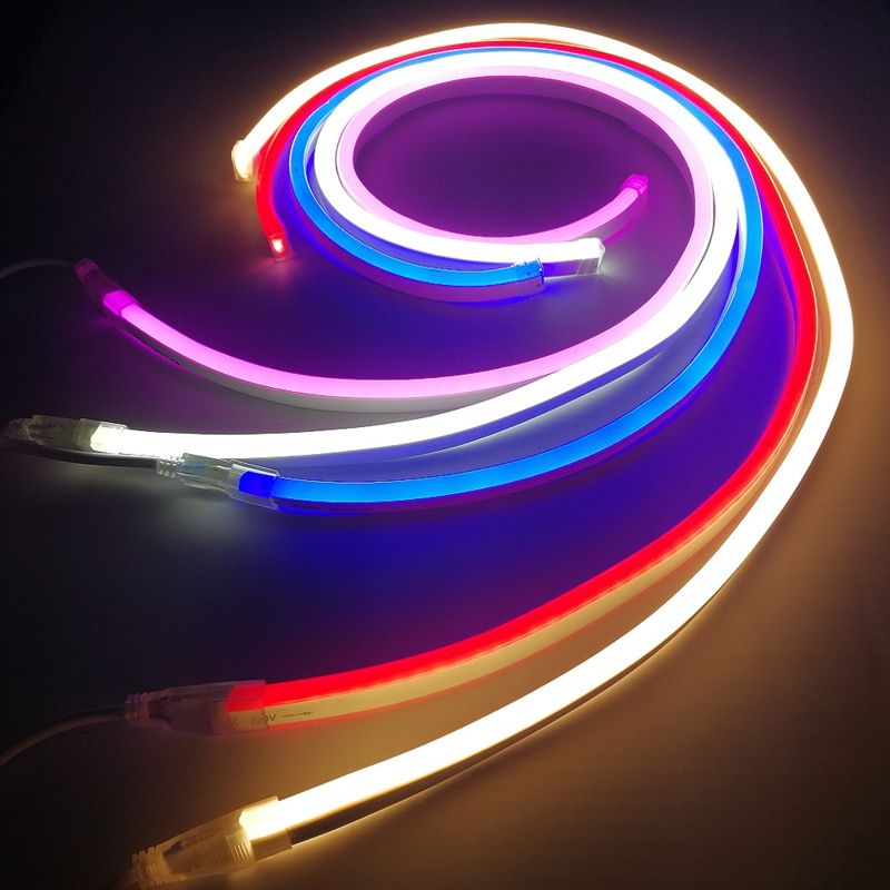 Rgb Led Neon Flex Light Waterproof Outdoor Flexible Rgb Led Neon Flex Light Waterproof Outdoor Flexible Lighting Red White Green Blue Rope Jacket Ac 110v Strip Strips 12v