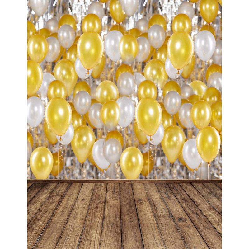 2019 Wood Floor Vinyl Background For Photography White Gold Balloons 2019 Wood Floor Vinyl Background For Photography White Gold Balloons Kids Birthday Party Backdrops Studio Photo Booth Props From Backdropsfactory