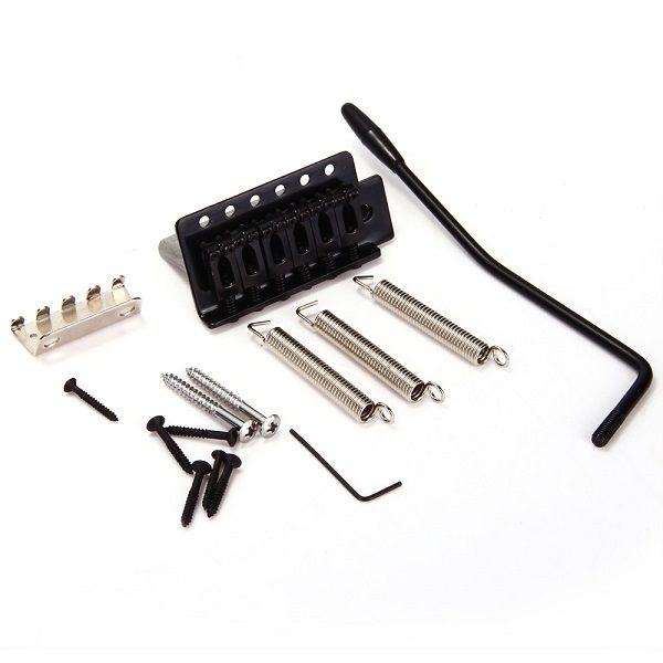 Acheter Systeme De Tremolo De Corde A Onde Simple St Pont Simple De Guitare Electrique Est Le Pont De Planche A Dessin Code De Corde Daccord Vibrato Noir De 21 5 Du