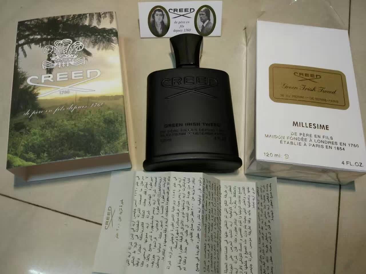 New Arrival GREEN IRISH TWEED Solid Perfume For Men Parfume 120ml With