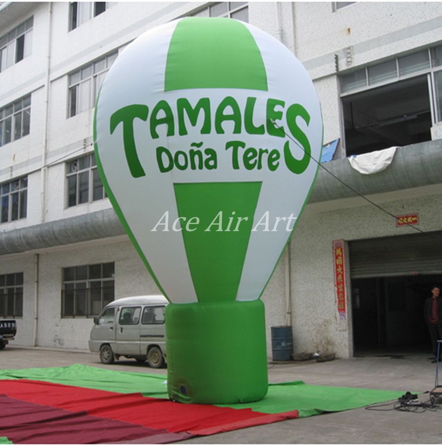 2021 Inflatable Balloon Advertising, Hot Air Balloon Shaped Cold Air