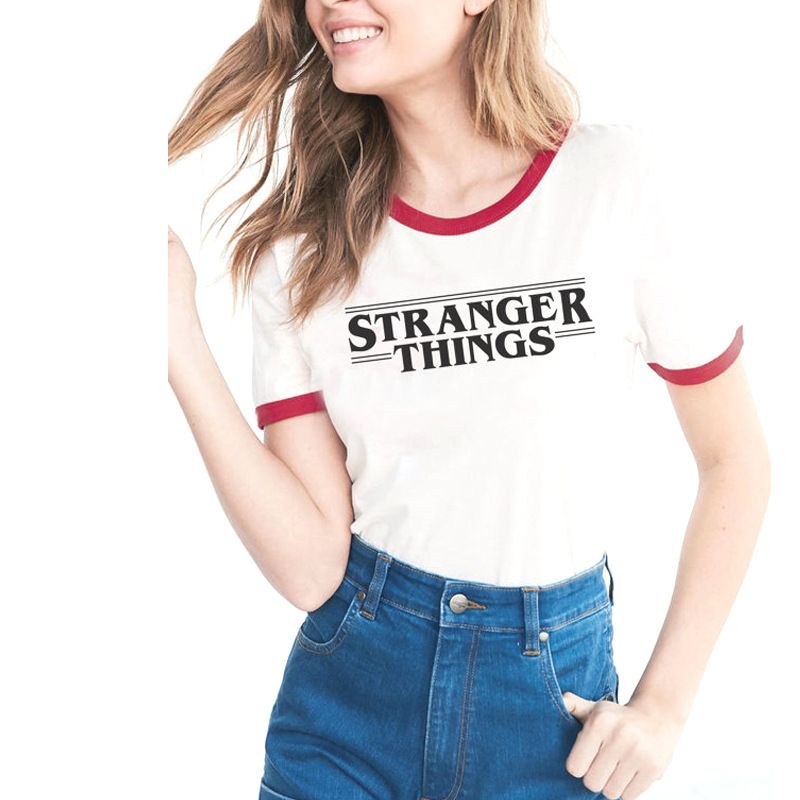 Compre Cosas Extrañas Camiseta Mujer Instagram Moda Moletom Do Tumblr Camiseta  Moda Mujer Camiseta Camisetas A 9,52 € Del Dlf0005 | Es.Dhgate.Com